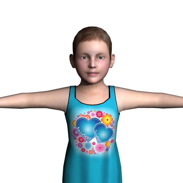 maya child female 01 - Child Female 01... by ignisfatuus